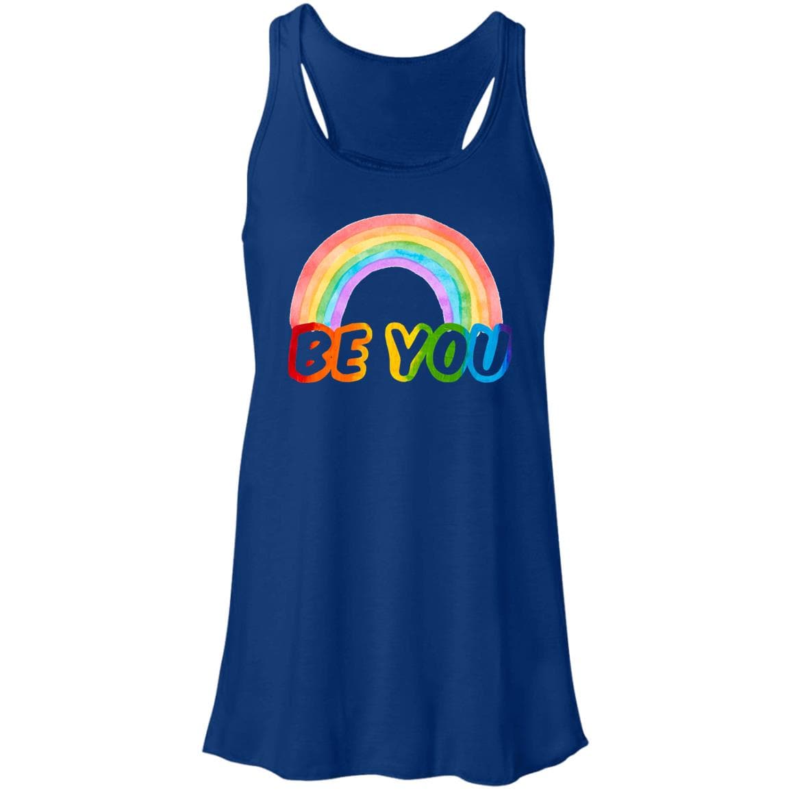 Be You Vibrant Rainbow Pride T shirt & Hoodie - PrideBooth