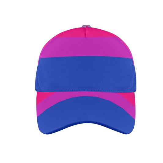 Bi Flag AOP cap All Over Print Dad Cap - PrideBooth