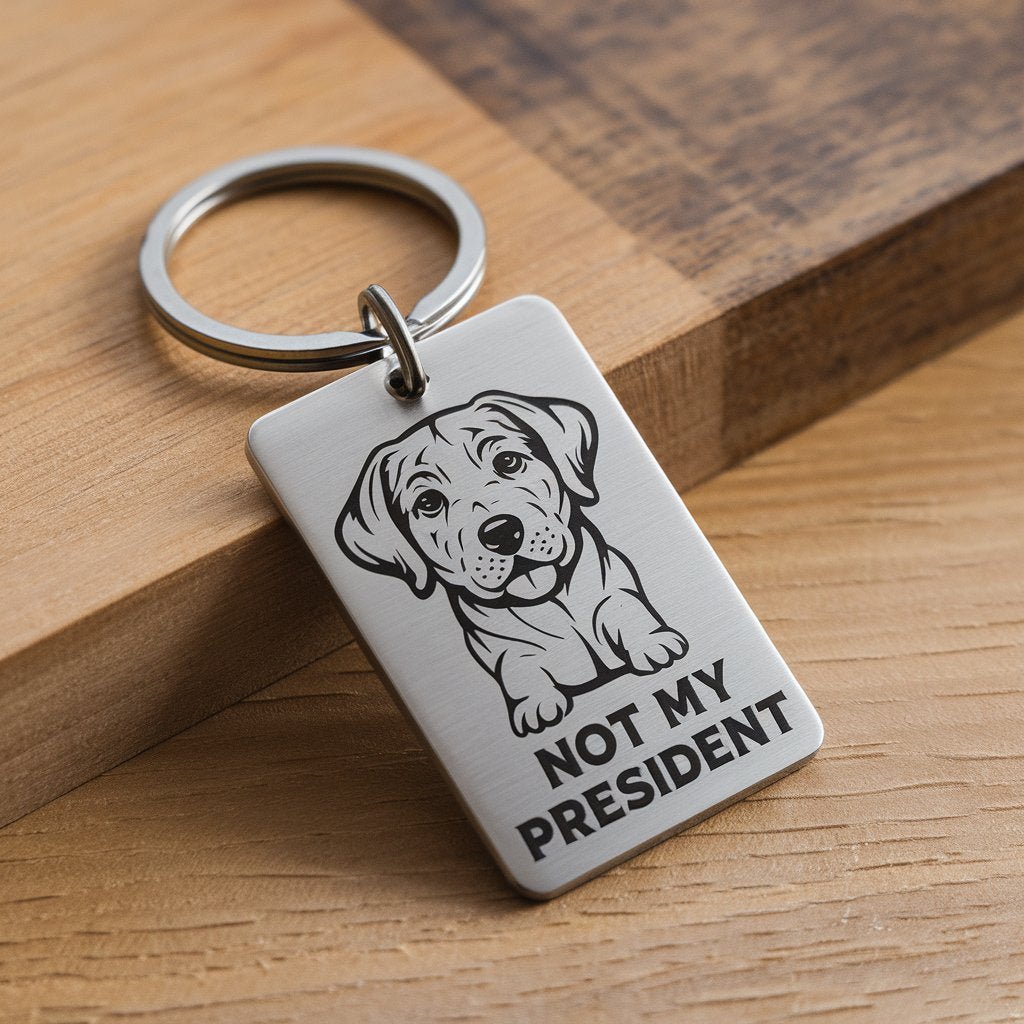 Cute Dog Not My Keychain - PrideBooth