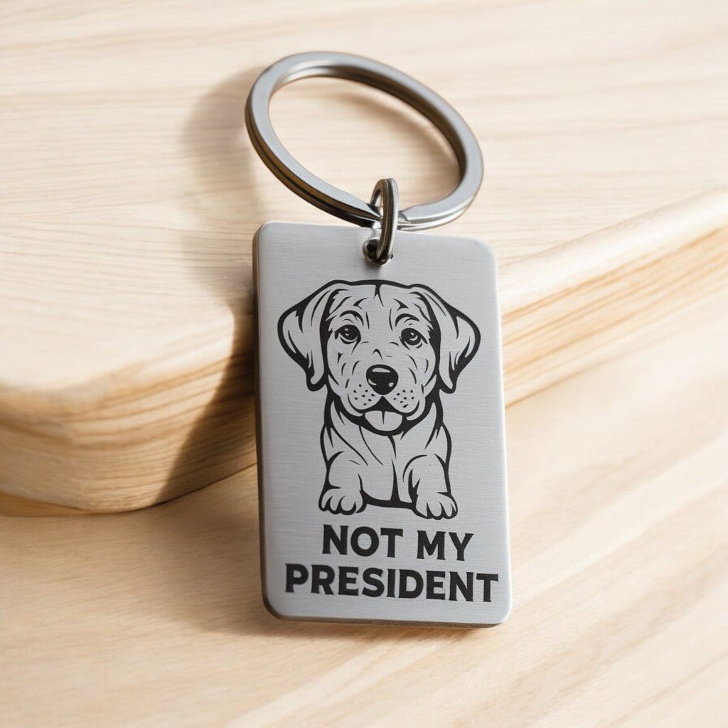 Cute Dog Not My Keychain - PrideBooth
