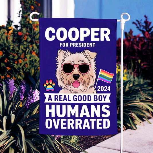 Funny Custom Garden Flag - PrideBooth
