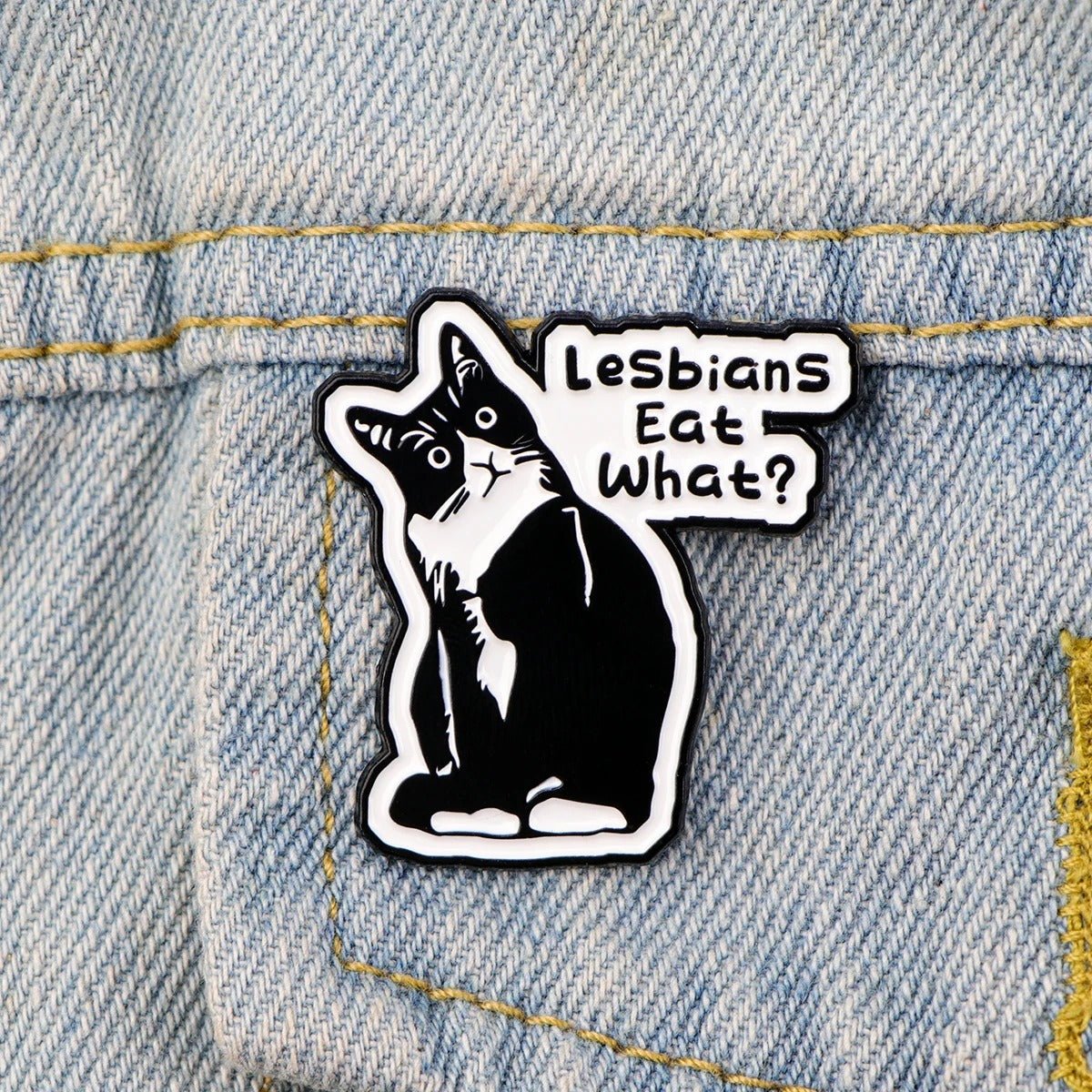Funny Pride Enamel Pin - PrideBooth
