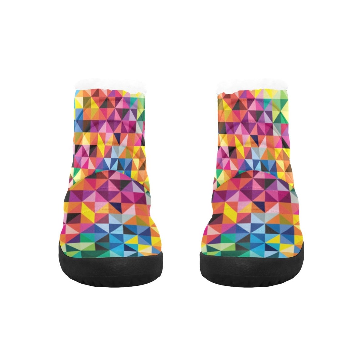 Gay Pride Vibrant Sneakers and Casual Shoes Design Women's Cotton-Padded Shoes - PrideBooth