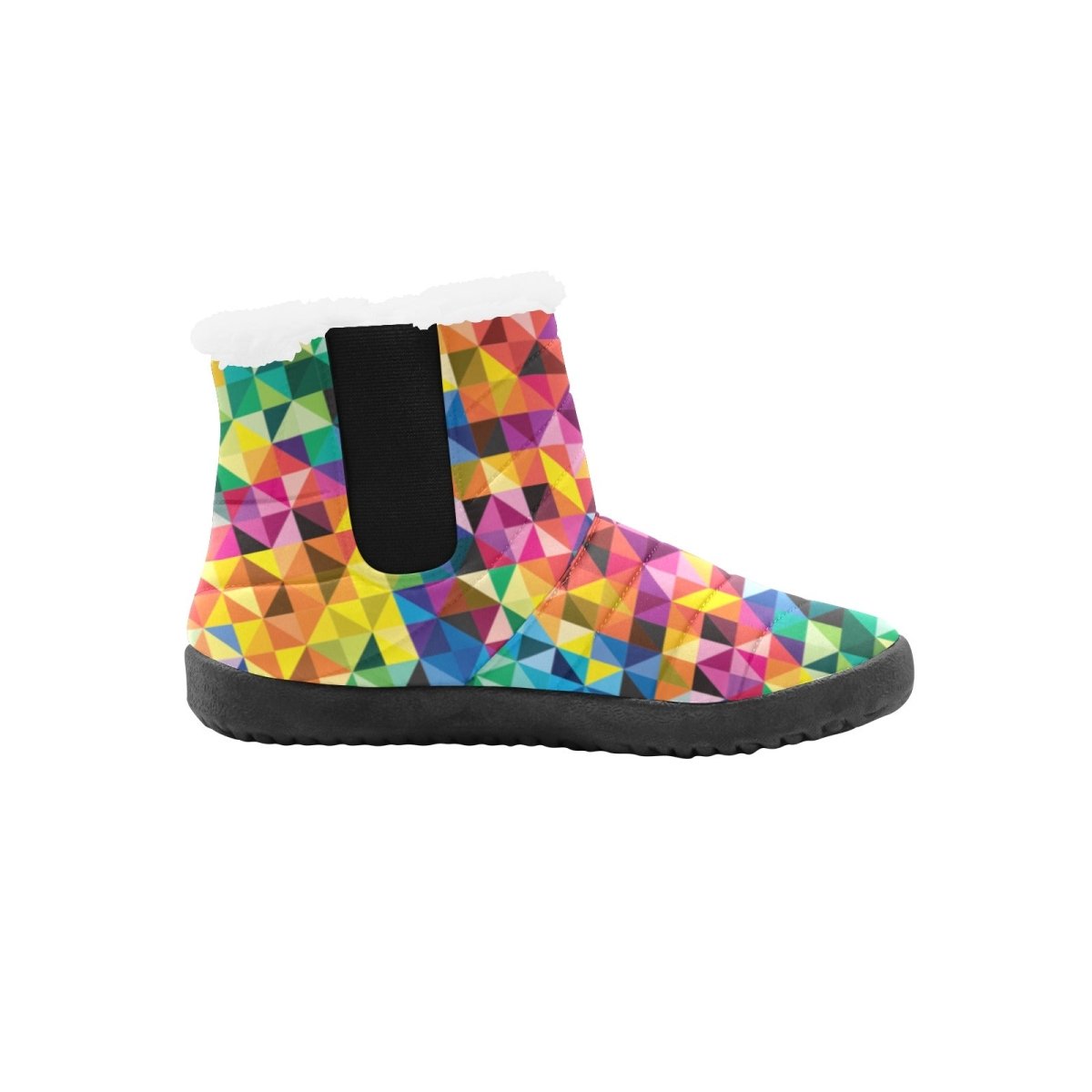 Gay Pride Vibrant Sneakers and Casual Shoes Design Women's Cotton-Padded Shoes - PrideBooth