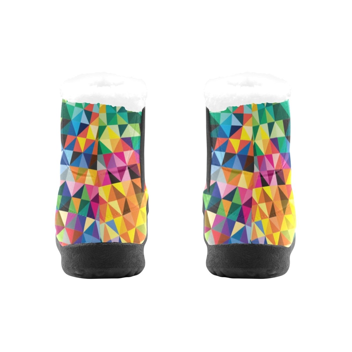 Gay Pride Vibrant Sneakers and Casual Shoes Design Women's Cotton-Padded Shoes - PrideBooth