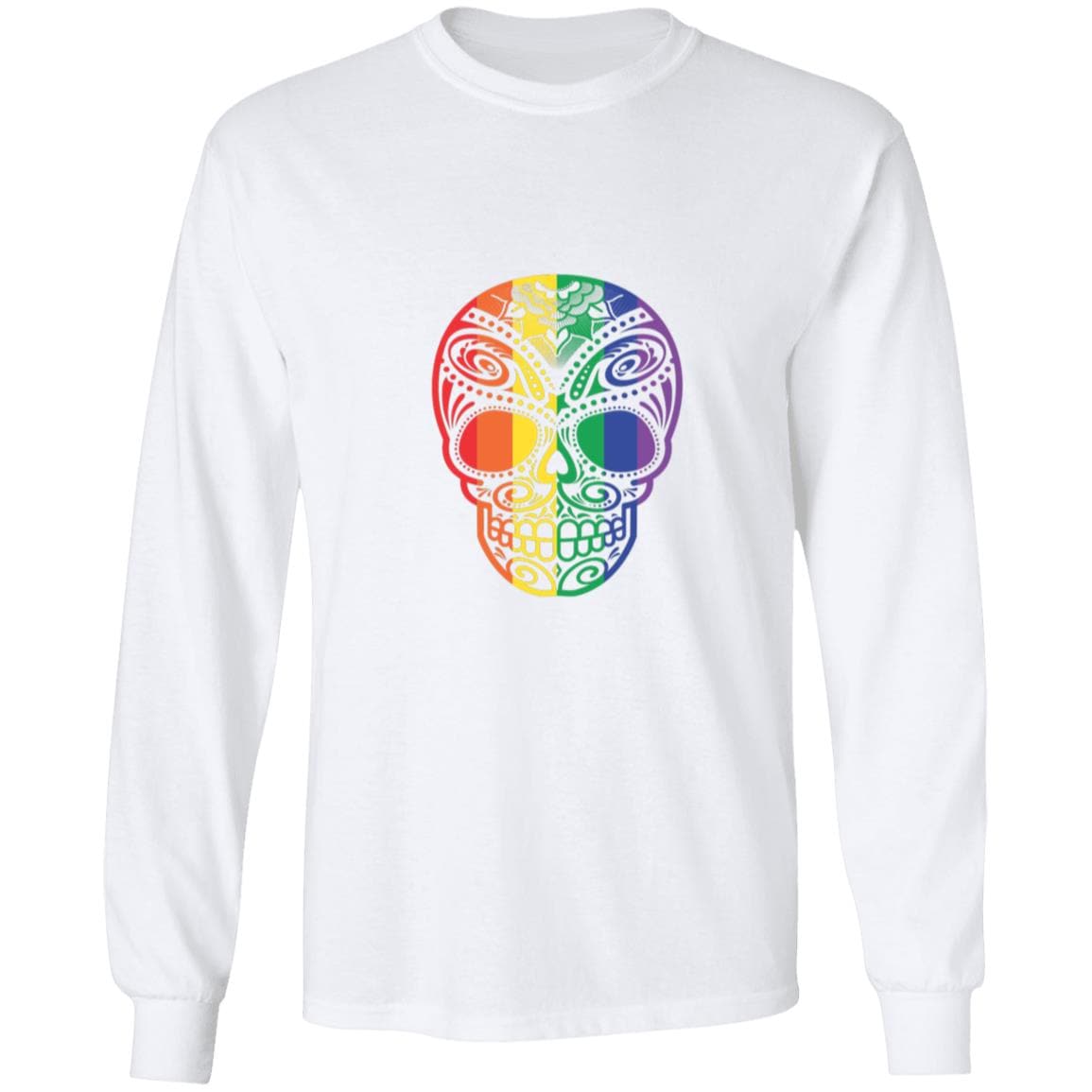 Halloween Rainbow Pride Skull Shirt, Hoodie - PrideBooth