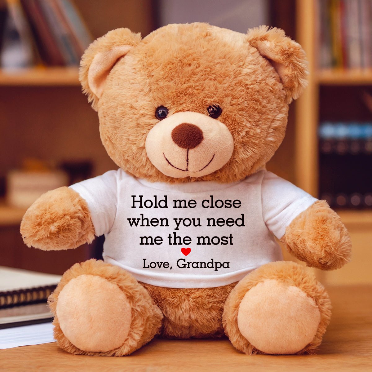 Hold me close when you need me the most - Custom Bear Christmas Gift - PrideBooth