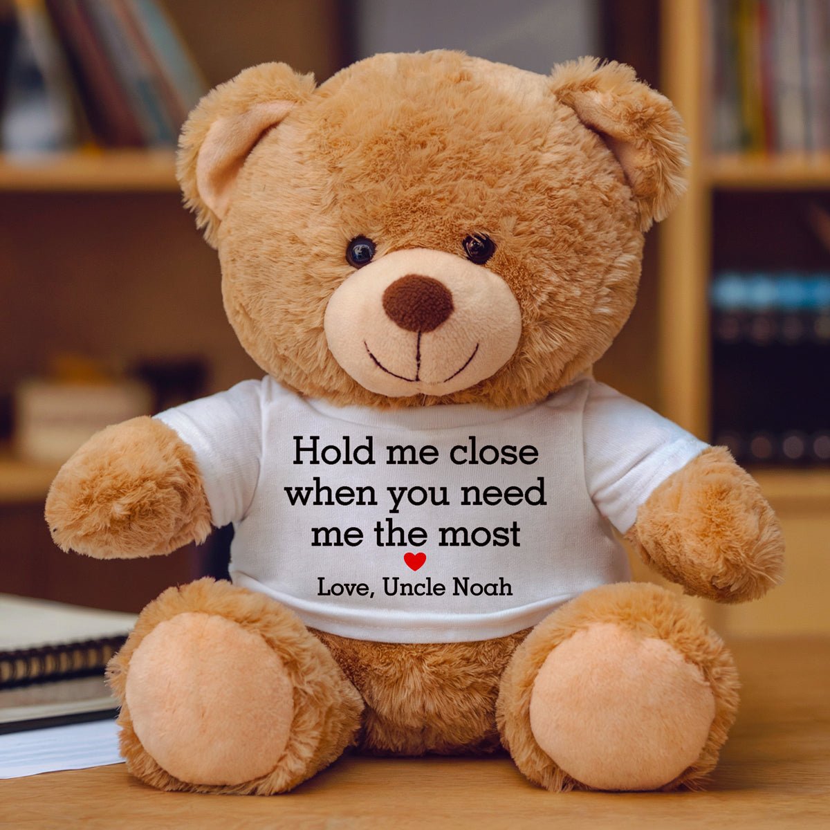 Hold me close when you need me the most - Custom Bear Christmas Gift - PrideBooth