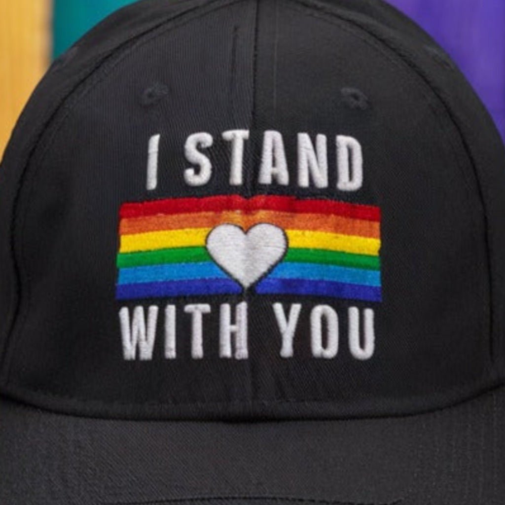 I Stand With You Pride Hat - PrideBooth