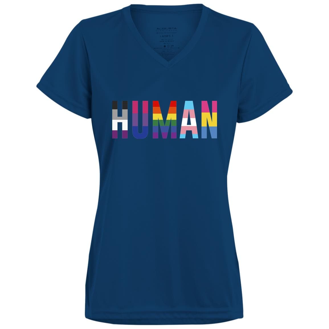 Meaningful "HUMAN" LGBT Pride Shirt - PrideBooth