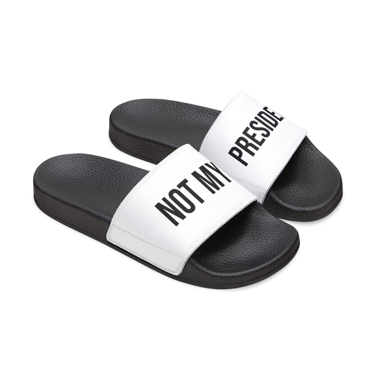 Not My President - Women's Removable - Strap Sandals - PrideBooth