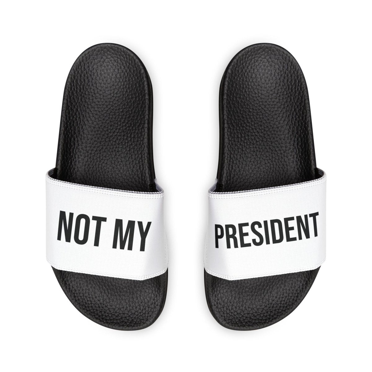 Not My President - Women's Removable - Strap Sandals - PrideBooth
