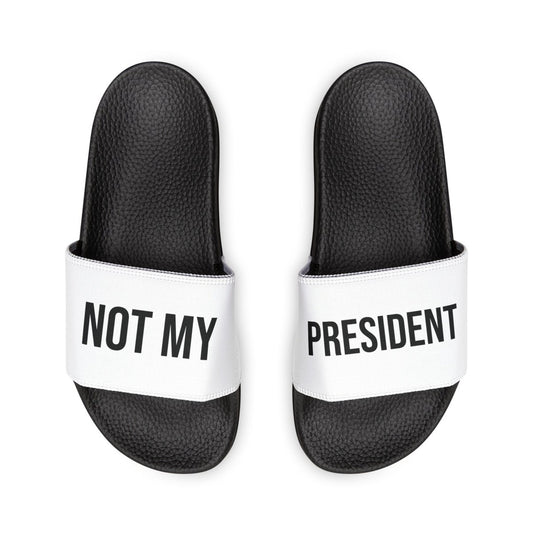 Not My President - Women's Removable - Strap Sandals - PrideBooth