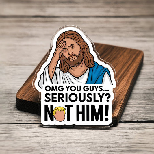 OMG You Guys - Acrylic Pin - PrideBooth