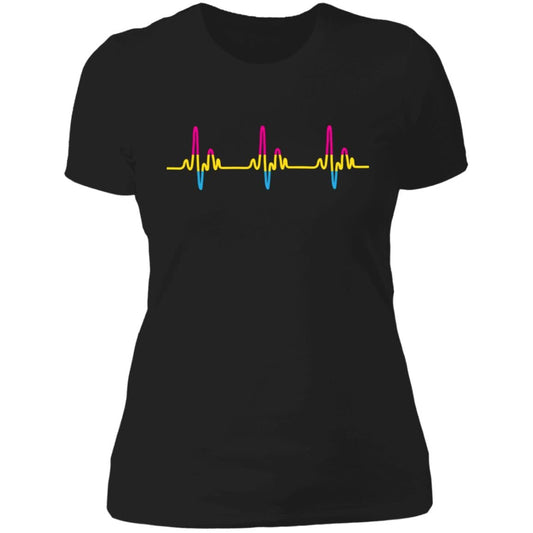 Pansexual Heartbeat Shirt - PrideBooth