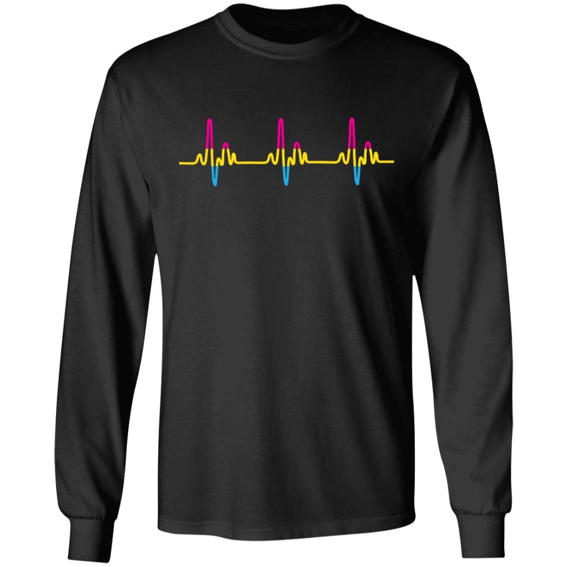 Pansexual Heartbeat Shirt - PrideBooth