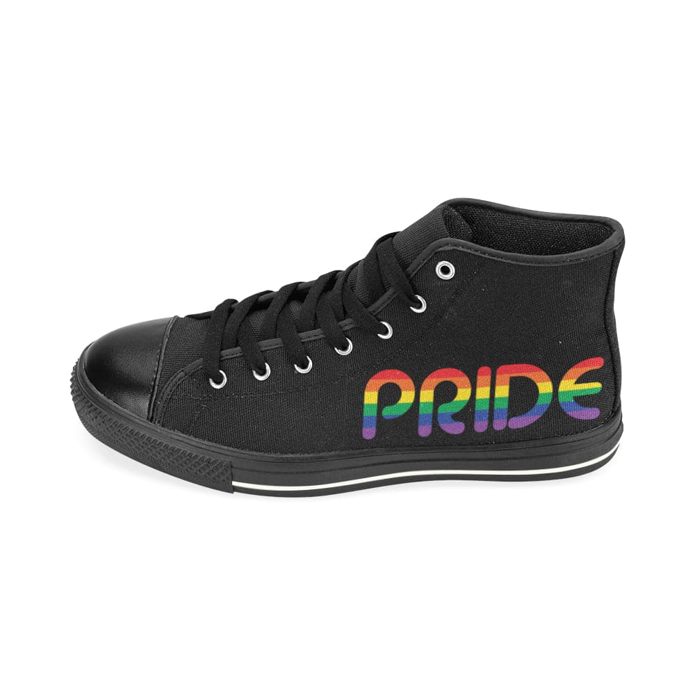 Pride High Top Canvas Shoes for Kids - PrideBooth