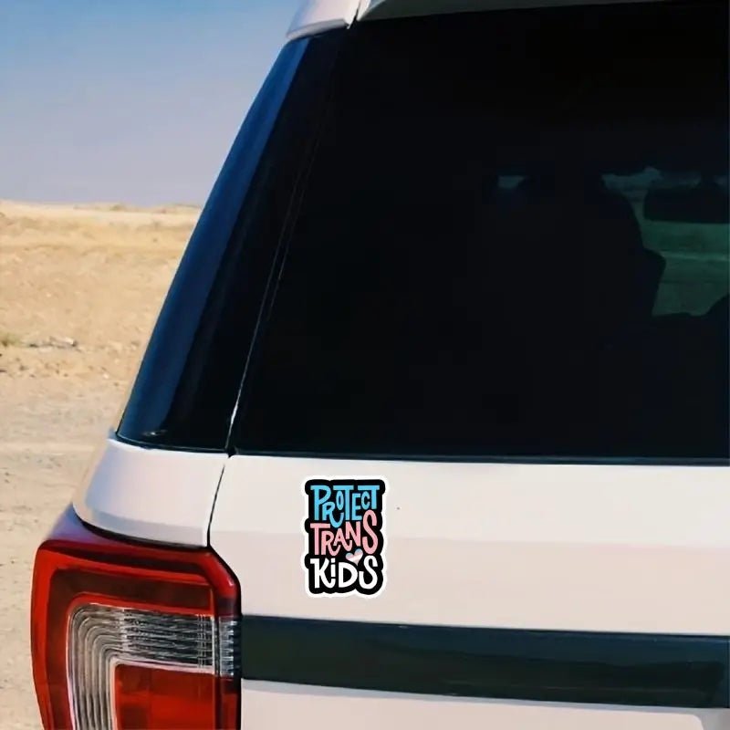 Protect Transgender Children LGBT Pride Stickers - PrideBooth