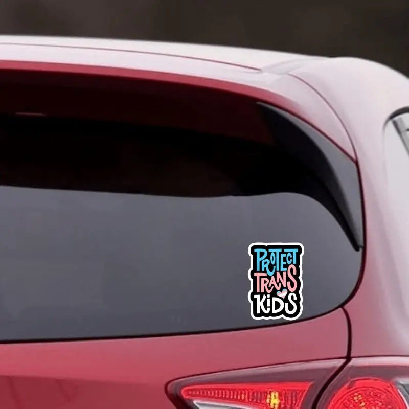 Protect Transgender Children LGBT Pride Stickers - PrideBooth