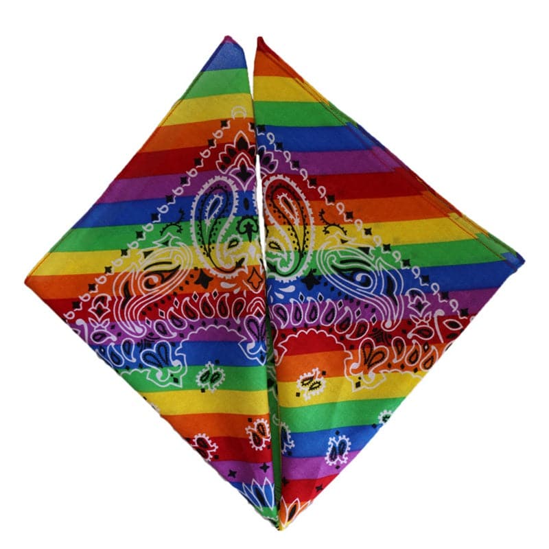 Rainbow Breathable Gay Pride LGBT Bandana, Neck Scarf, Hip Hop Mask - PrideBooth