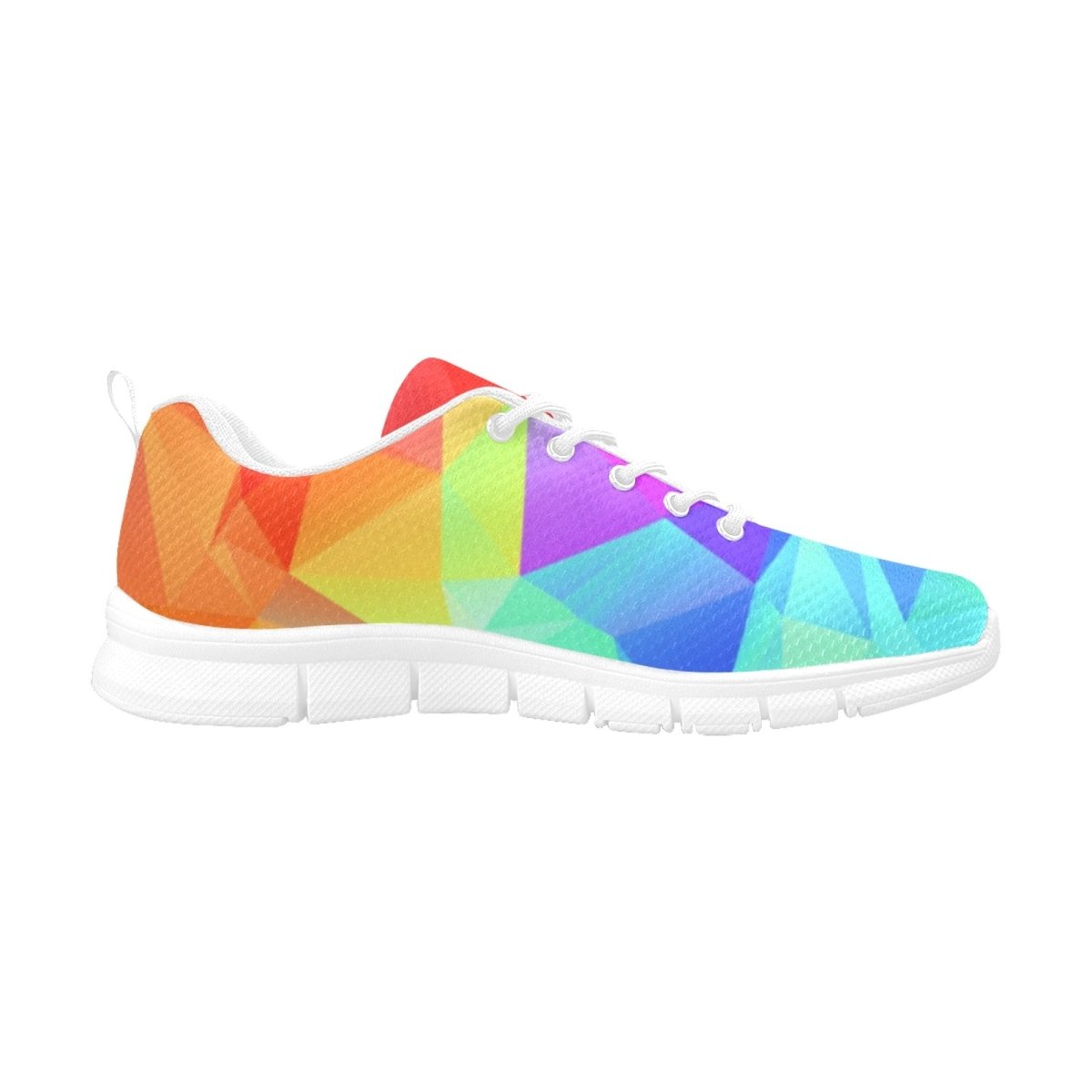 Rainbow Gay Pride Sneakers Men's Breathable Running Shoes - PrideBooth