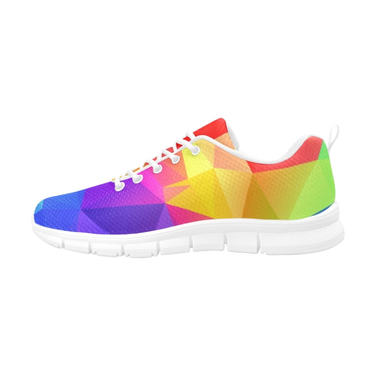 Rainbow Gay Pride Sneakers Men's Breathable Running Shoes - PrideBooth
