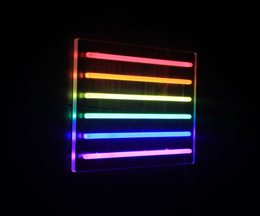 Rainbow Pride Flag Neon Sign - PrideBooth