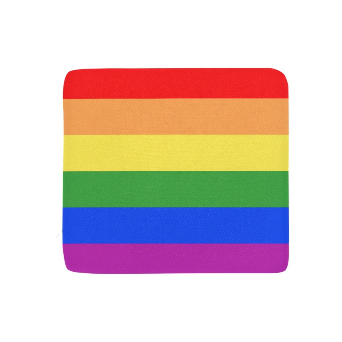 Rainbow Pride Rectangular Seat Cushion - PrideBooth
