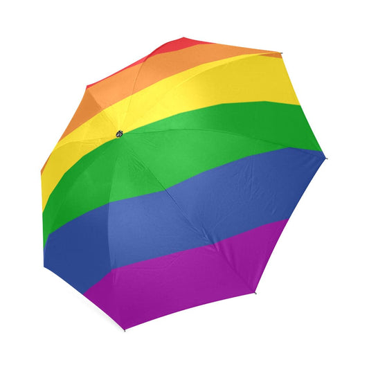 Rainbow Pride Umbrella Foldable - PrideBooth