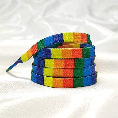 Rainbow Shoelaces 🌈 – Step with Pride - PrideBooth