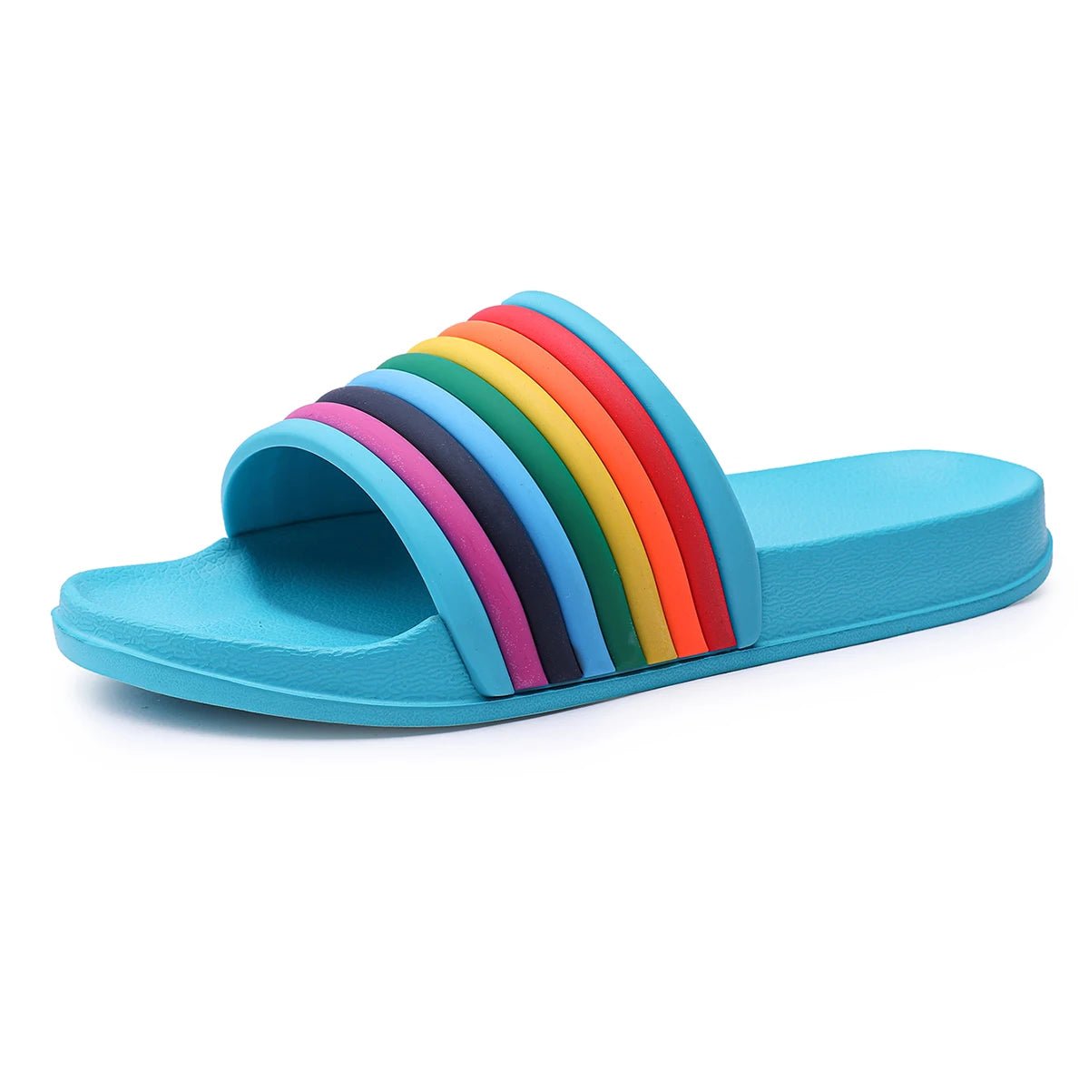 Rainbow Slippers for Women and Men - PrideBooth