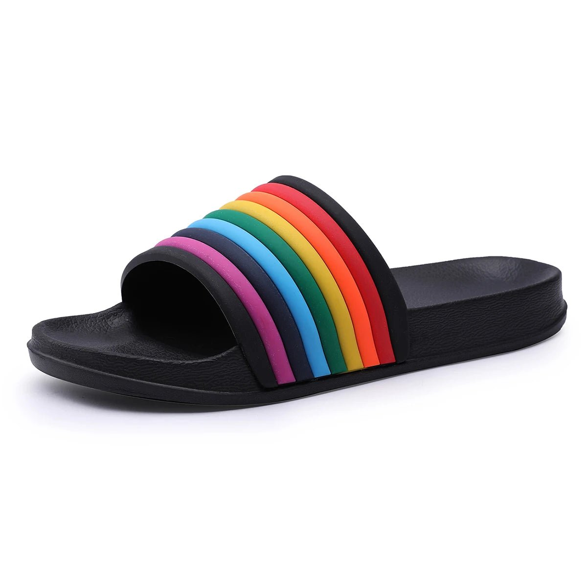 Rainbow Slippers for Women and Men - PrideBooth
