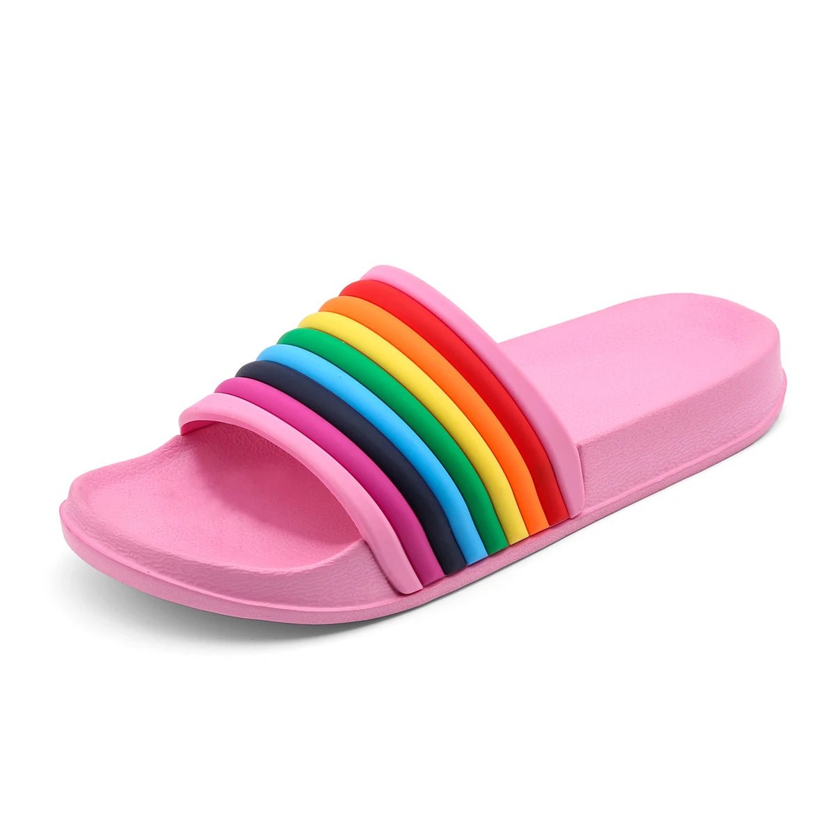 Rainbow Slippers for Women and Men - PrideBooth