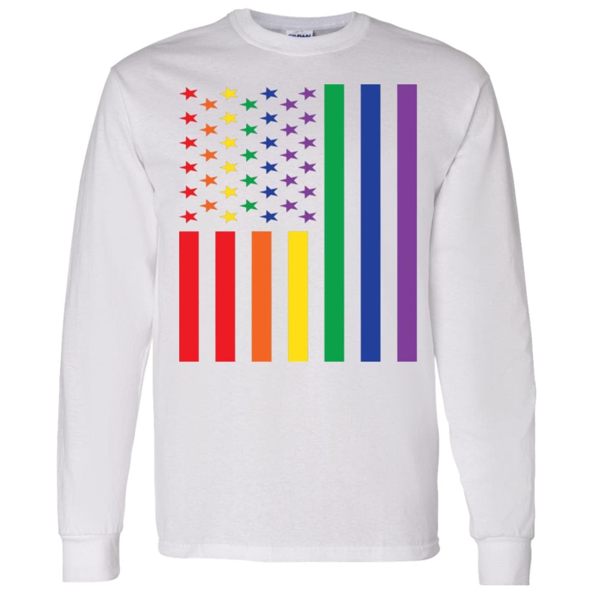 Rainbow USA Flag - PrideBooth