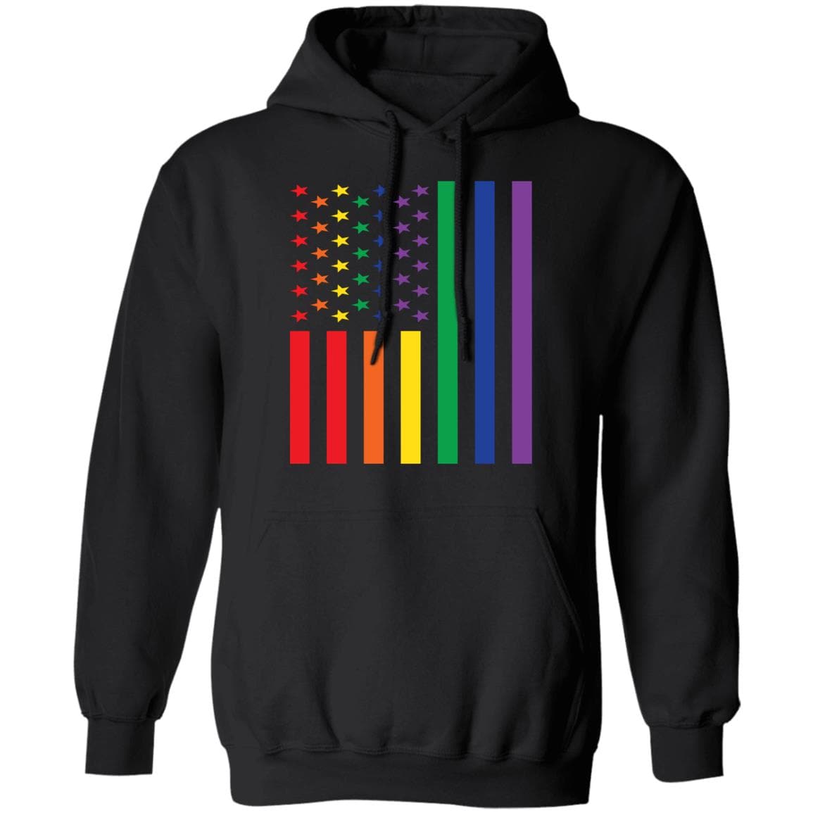 Rainbow USA Flag - PrideBooth