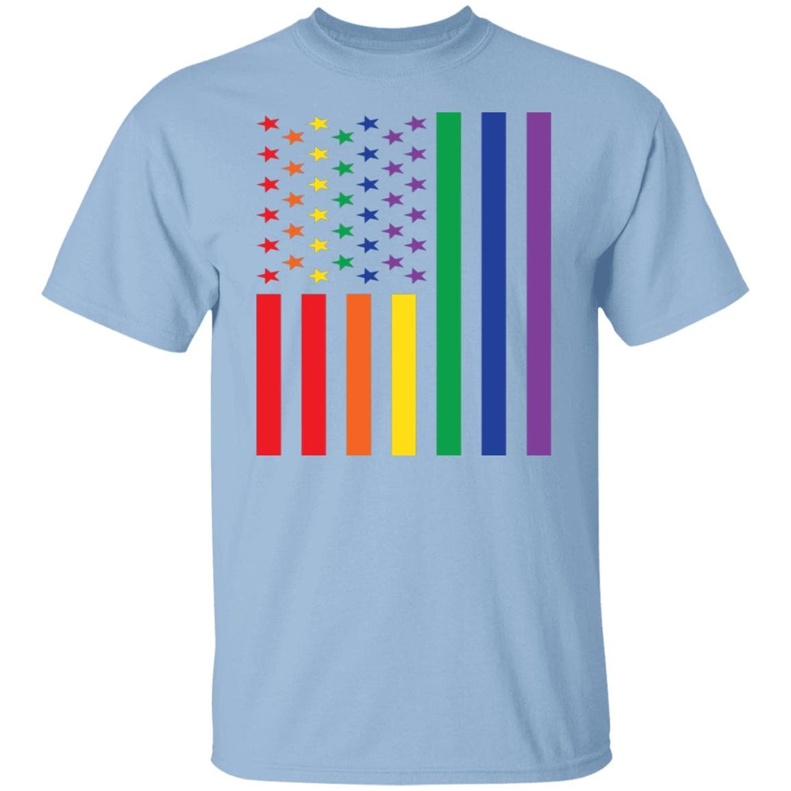 Rainbow USA Flag - PrideBooth