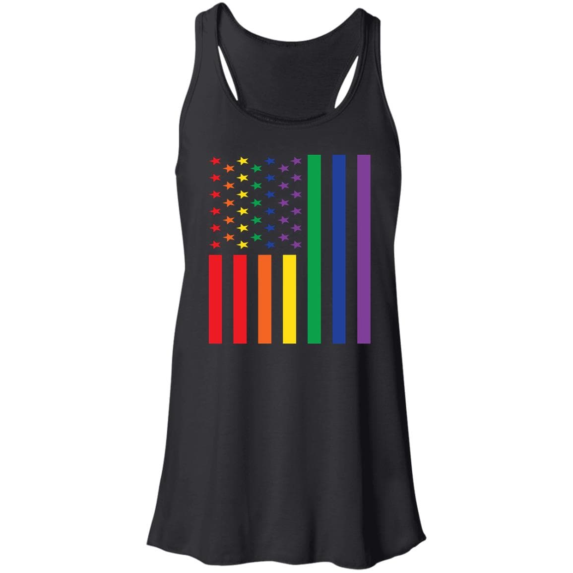 Rainbow USA Flag - PrideBooth