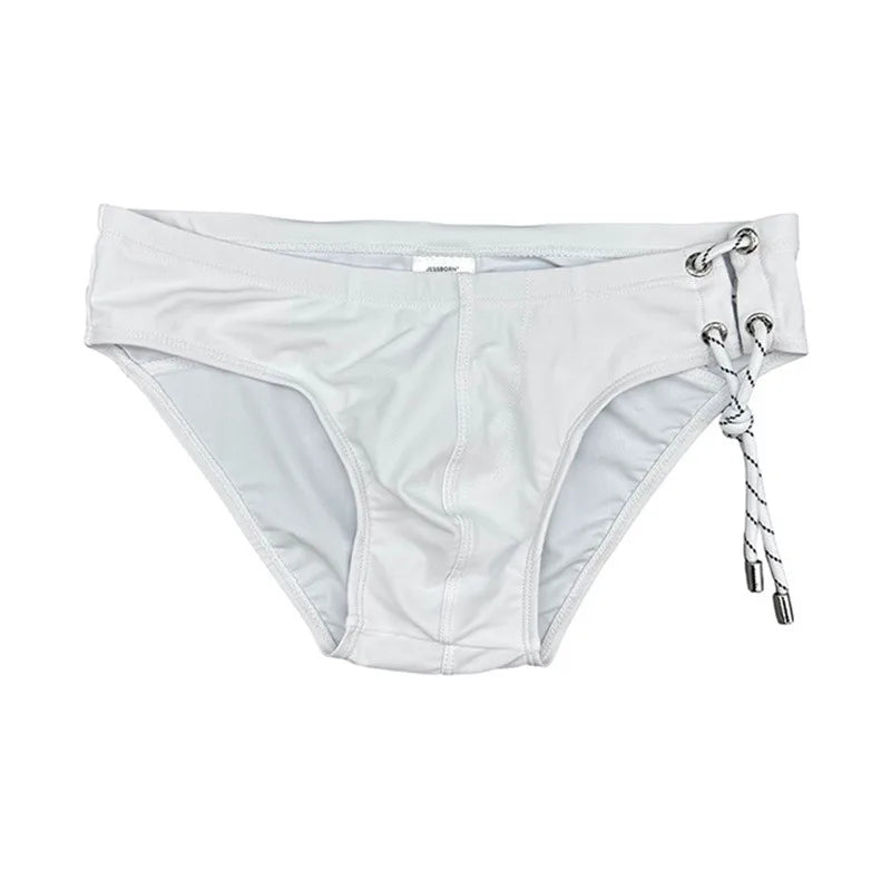 Side Tether Swim Bikini Briefs For Men - PrideBooth