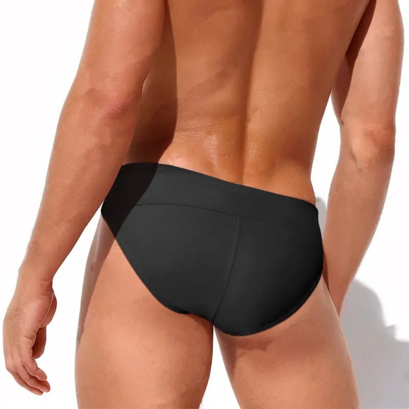 Side Tether Swim Bikini Briefs For Men - PrideBooth