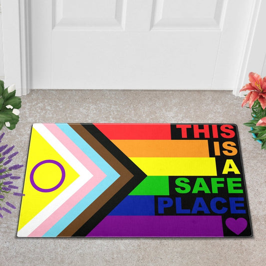 This Is A Safe Place - Pride Ally Doormat - PrideBooth