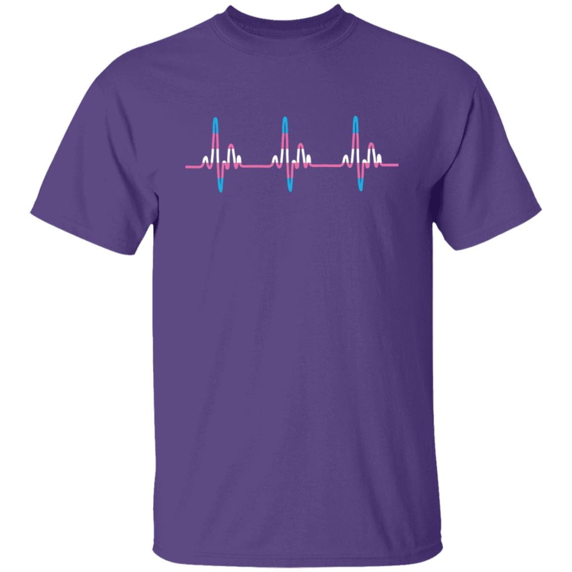 Trans Heartbeat T-Shirt - PrideBooth