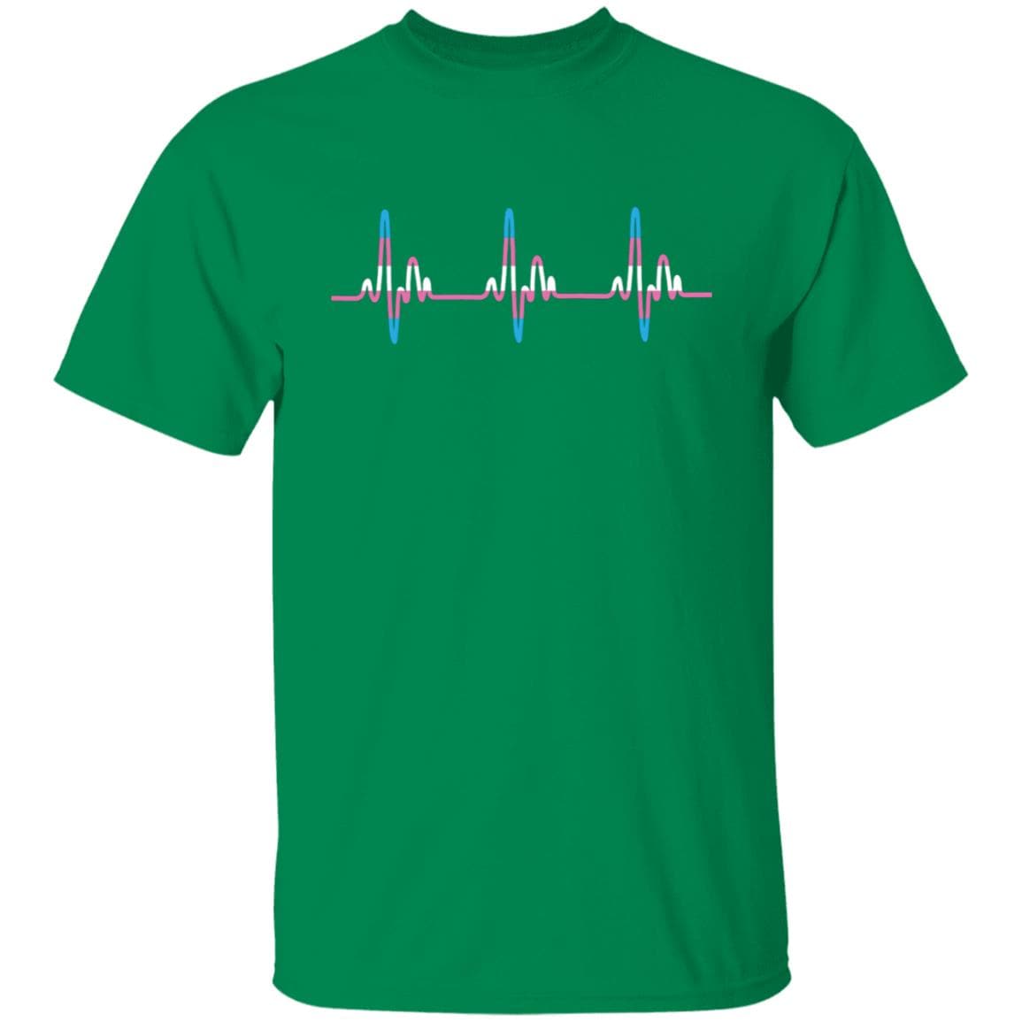 Trans Heartbeat T-Shirt - PrideBooth