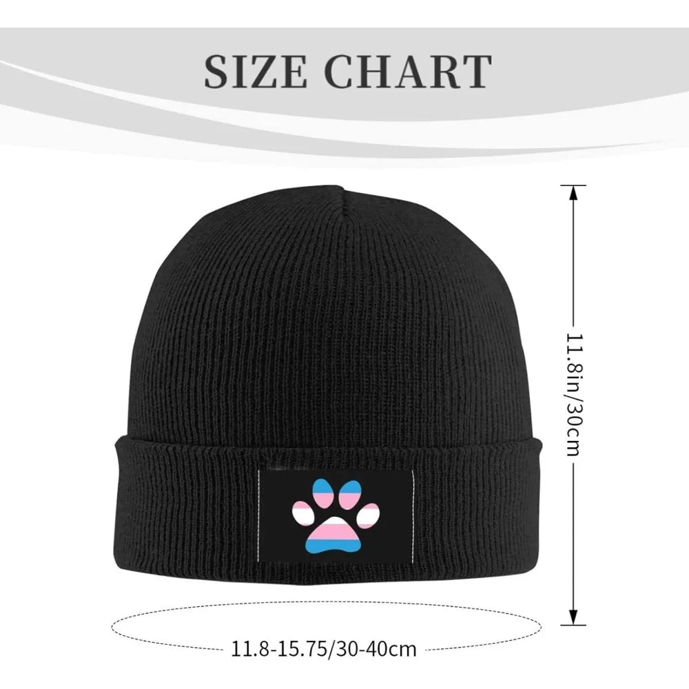Transgender Pride Paw Beanie - PrideBooth