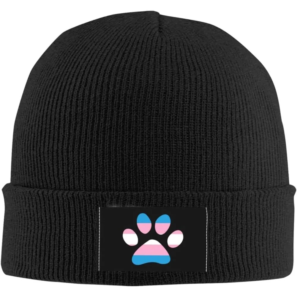 Transgender Pride Paw Beanie - PrideBooth