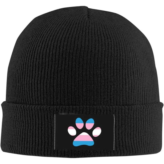 Transgender Pride Paw Beanie - PrideBooth