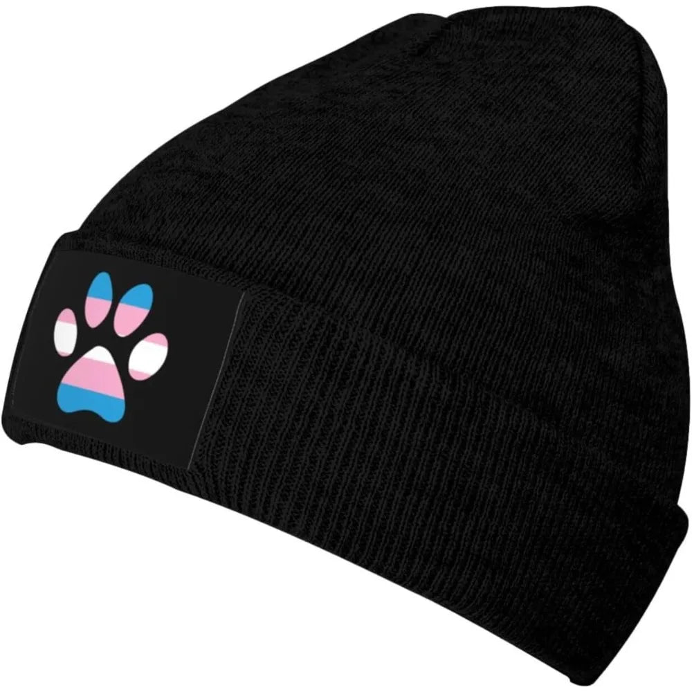 Transgender Pride Paw Beanie - PrideBooth