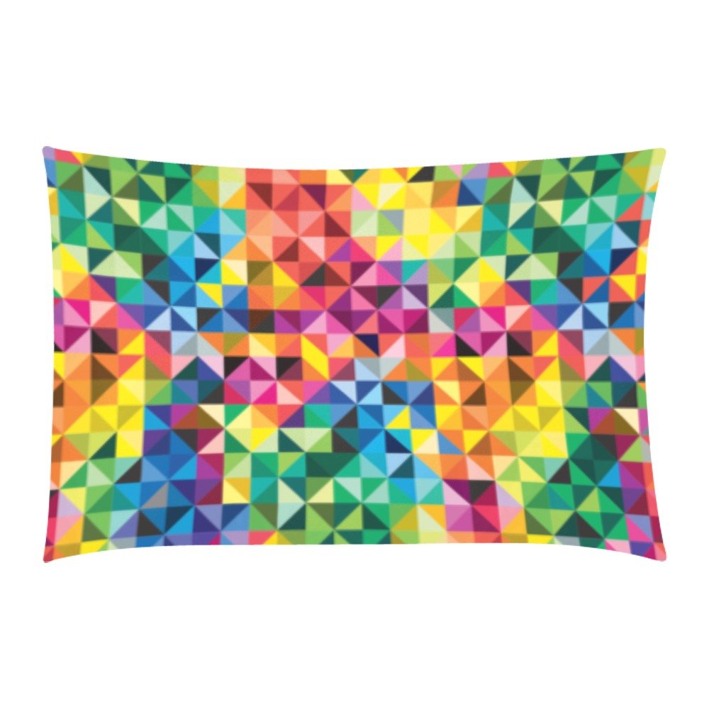 Vibrant Rainbow 3-Piece Bedding Set 3-Piece Bedding Set - PrideBooth