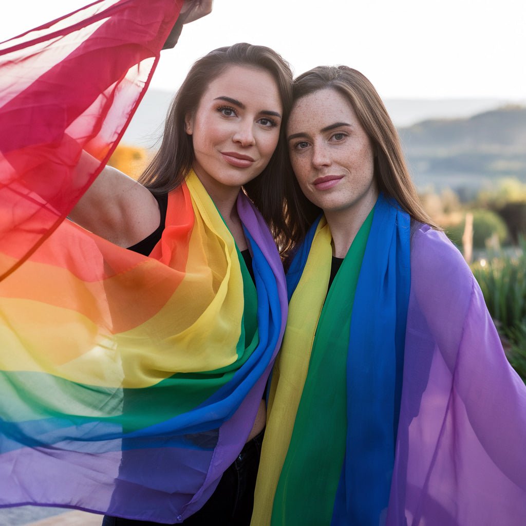 LGBT Pride Rainbow Scarf - PrideBooth