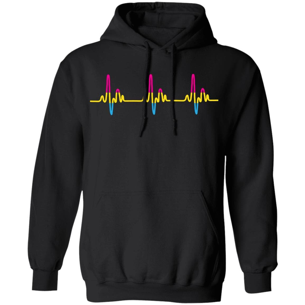 Pansexual Heartbeat Shirt - PrideBooth