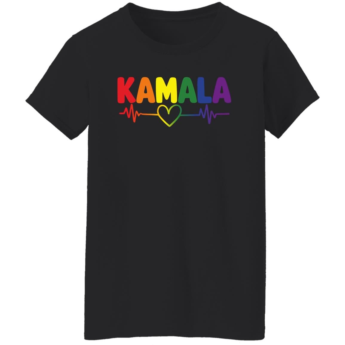 Rainbow Heartbeat Pride Shirt & Hoodie - PrideBooth